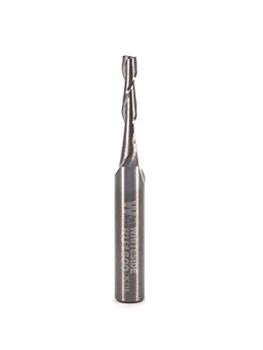 Whiteside Router Bits RU1600 Standard Spiral Bit with Up Cut Solid Carbide 1/8-Inch Cutting Diameter and 1/2-Inch Cutting Length