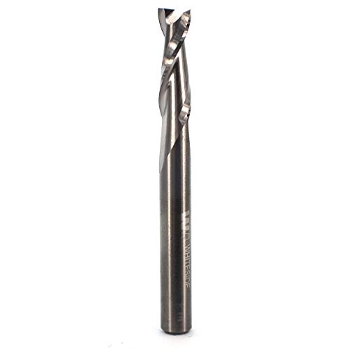 Whiteside Router Bits RU2075 Standard Spiral Bit with Up Cut Solid Carbide 1/4-Inch Cutting Diameter and 3/4-Inch Cutting Length