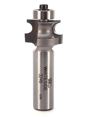 Whiteside Router Bits 3246 Edge Beading Bit with 7/8-Inch Large Diameter and 9/16-Inch Cutting Length