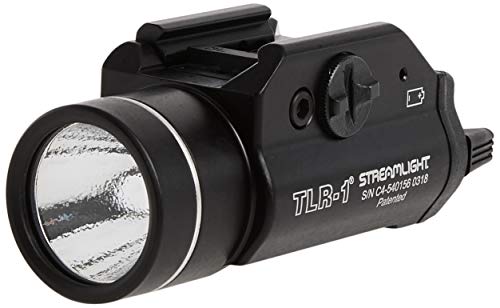 Streamlight 69110 TLR-1 300-Lumen Weapon Light, Includes Rail Locating Keys For Glock Style, 1913 Picatinny, S&W 99/TSW, and Beretta 90two, Black