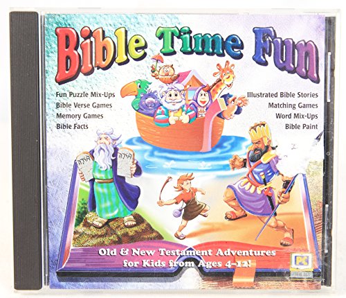 [CD-ROM] Bible Time Fun, Old & New Testament Adventures for Kids from Ages 4-12 from Bridgestone