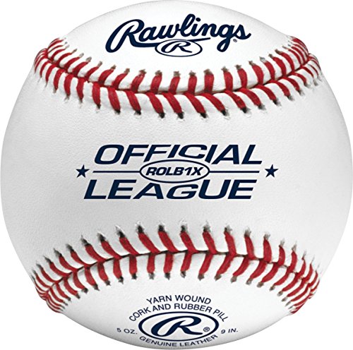 Rawlings | Official League Practice Baseballs | ROLB1X | 12 Count