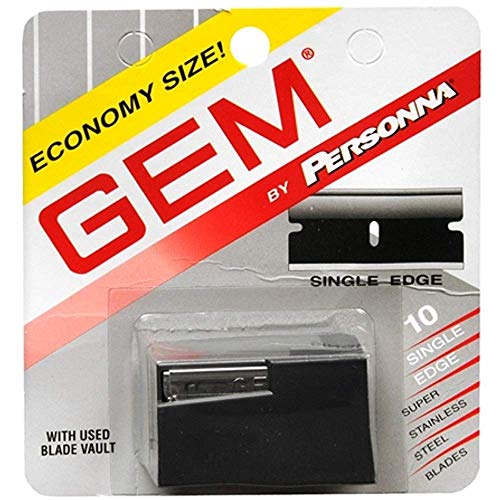 Gem Super Stainless Steel Blades (1 Pack)