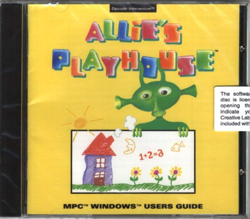 Allie’s Playhouse (CD-ROM) Interactive Educational Program