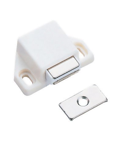 Sugatsune Touch Latch Magnetic For Small Doors White