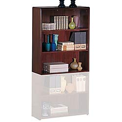 Hon 10753Nn 10700 Series Wood Bookcase, Three Shelf, 36W X 13 1/8D X 43 3/8H, Mahogany
