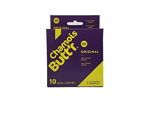 Chamois Butt’r Original Anti-Chafe Cream, 10-pack of 9mL packets