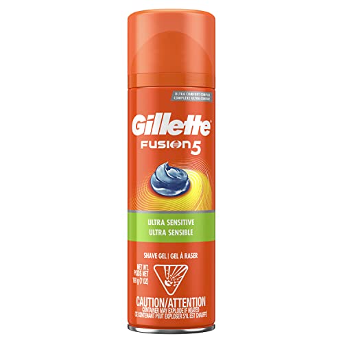 Gillette Fusion5 Ultra Sensitive Shave Gel, 7 Ounce | The Storepaperoomates Retail Market - Fast Affordable Shopping