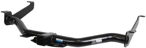 Reese 37092 Class IV Custom-Fit Hitch with 2″ Square Receiver opening, includes Hitch Plug Cover , Black
