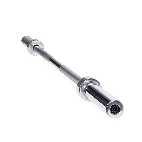 CAP Barbell 5-Foot Solid Olympic Bar, Chrome (2-Inch)