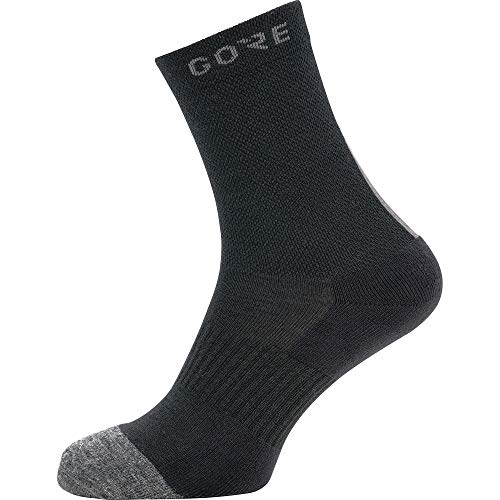 GORE WEAR M Unisex Thermo Socks, Size: 10.5-12, Color: Black/Gray