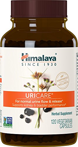 Himalaya UriCare for Kidney and Bladder Performance, 120 Capsules,840 mg, 1 Month Supply