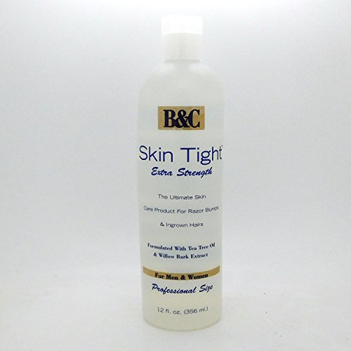 B&C Skin Tight Product for Razor Bumps & Ingrown Hairs-Extra Strength(12 oz)