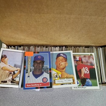 600 Baseball Cards Including Babe Ruth, Unopened Packs, Many Stars, and Hall-of-famers. Ships in Brand New White Box Perfect for Gift Giving. Includes At Least One Original Unopened Pack of Topps Vintage Baseball Cards That Is At Least 25 Years Old! | The Storepaperoomates Retail Market - Fast Affordable Shopping