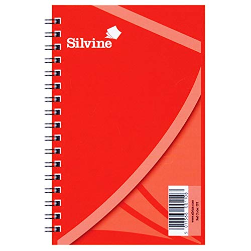 Silvine Twin Wire Spiral Notebook Feint 36 Sheets – Pack Of 36