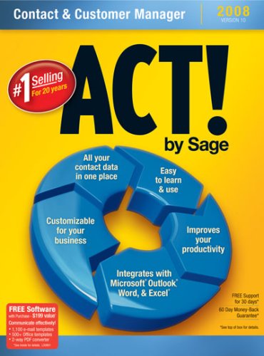 ACT! By Sage 2008 10.0 [OLD VERSION]