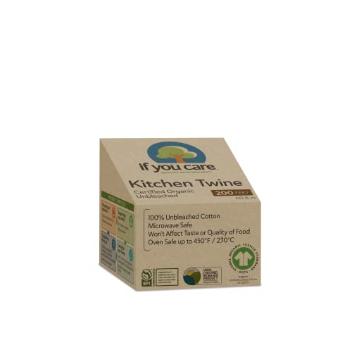 If You Care 100% Natural Cooking Twine, 200′, Unbleached