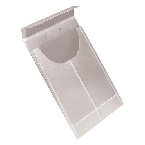 Smead Poly File Retention Jacket, 3/4″ Expansion, Letter/Legal, Clear, 24 per Box (68191)