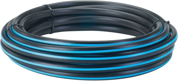 Toro 53719 Blue Stripe Drip 1/2-Inch Hose, 50-Feet,Black