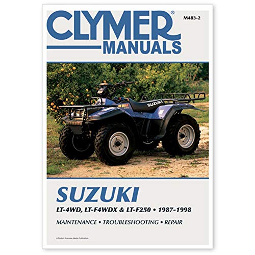 Clymer m4832 manual suz king quad/runner