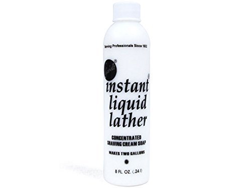 GABELS Instant Liquid Lather Concentrated Shaving Cream Soap 8oz/240ml