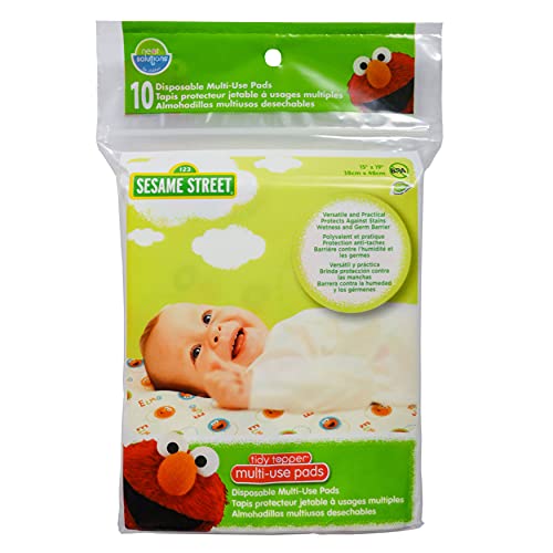 Neat Solutions Sesame Street Multi-Use Pads, 10 Count