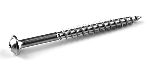 Kreg SML-C250S5-50 Stainless Steel Pocket Screws, 2-1/2 Inch #10 Coarse, Maxi-Loc Head (50 Count) | The Storepaperoomates Retail Market - Fast Affordable Shopping