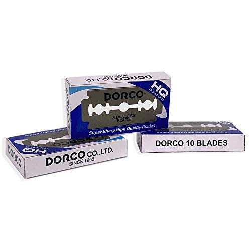 Dorco ST300 Platinum Extra Double Edge Razor Blades 1000 Blades