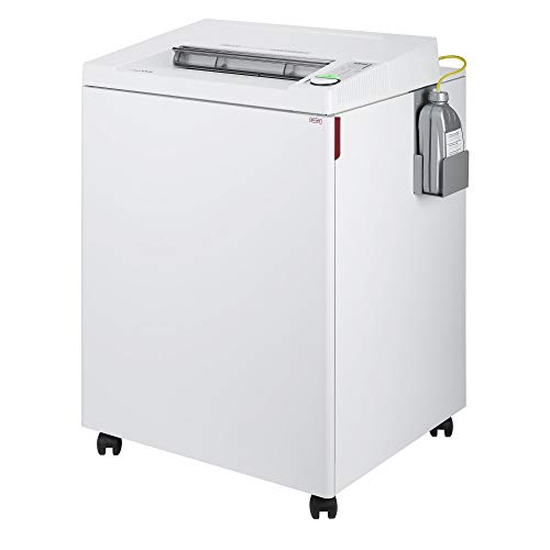 ideal. 4002 Cross-Cut Centralized Office Paper Shredder with Automatic Oiler, Continuous Operation , 24 to 26 Sheet, 44 gallon Bin, Shred Staples/Paper Clips/Credit Cards/CDs/DVDs, P-4 Security Level