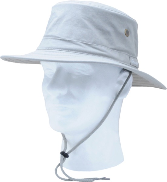 Sloggers Men’s Classic Cotton Hat, Grey, UPF 50+ Maximum Sun Protection, Style 4471GY