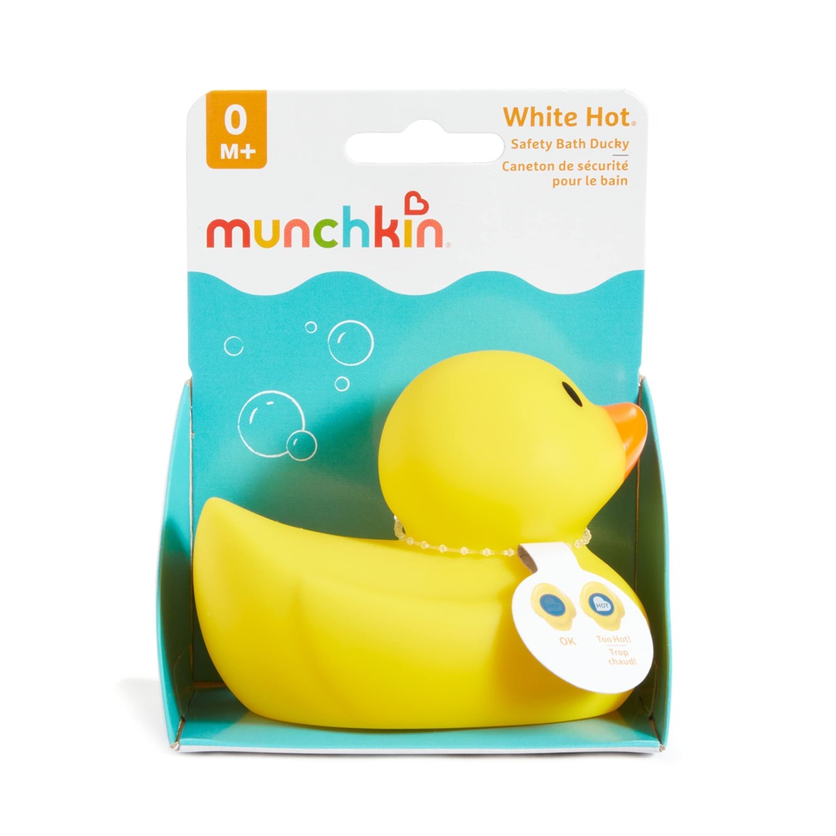 Munchkin® White Hot® Safety Bath Ducky Toy, Yellow | The Storepaperoomates Retail Market - Fast Affordable Shopping