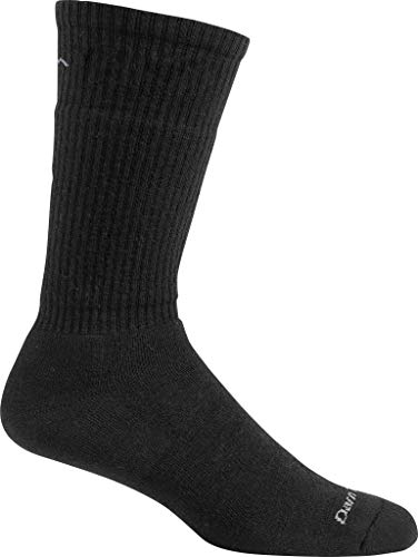 Darn Tough Standard Issue Mid Calf Light Cushion Sock – Men’s Black Medium