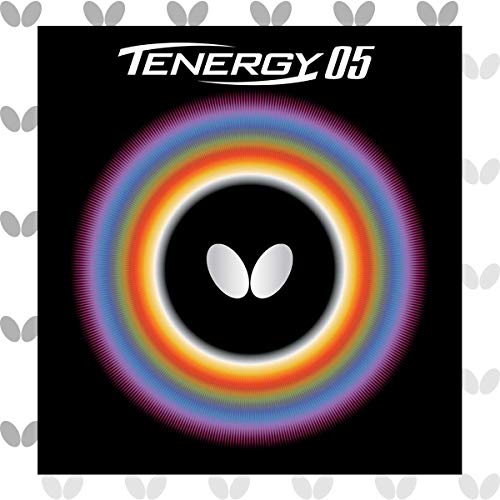Butterfly Tenergy 05 Table Tennis Rubber Table Tennis Rubber | 1.7, 1.9, or 2.1 mm | Red or Black | 1 Table Tennis Racket Rubber Sheet | Professional Table Tennis Rubber