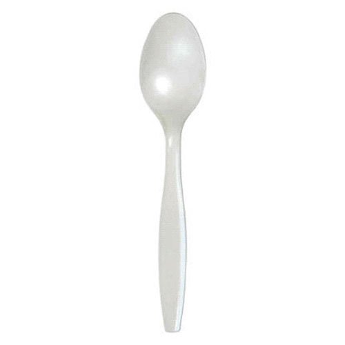 Creative Converting White Premium Plastic Spoons Party Supplies