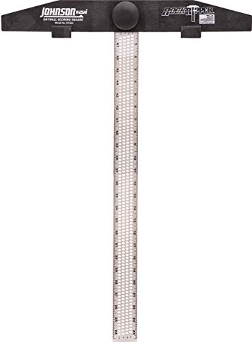 Johnson Level & Tool RTS24 RockRipper with Structo-Cast Head & Perforated Aluminum Blade, 24″, Silver, 1 Blade