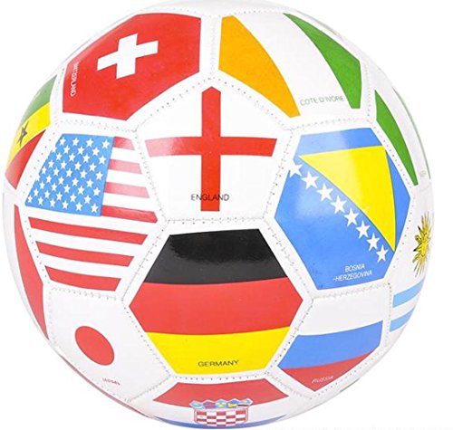 Rhode Island Novelty 9 Inch Regulation Flag Soccer Ball, One per Order