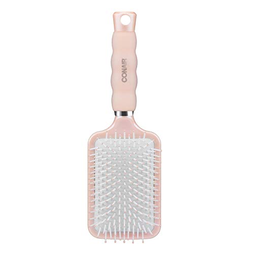 Conair Brush, Gel Grips Soft Gel Handle, Paddle Brush – 1 ea (Pack of 3)