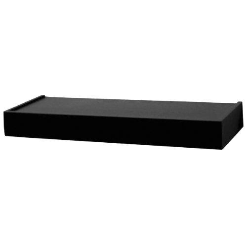 Shelf-Made 0140-24BK Floating Shelf, 24-Inch, Black