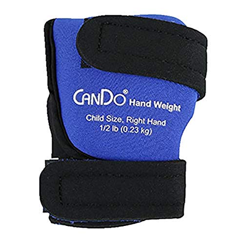 Cando – 26712 CanDo Palm Weights, Child Size, Right Hand, 1/2 Pound
