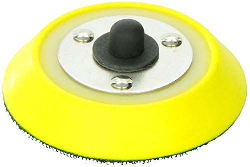 Chemical Guys BUFLC_BP_DA_3 Dual-Action Hook and Loop Molded Urethane Flexible Backing Plate (3.5 Inch) , Yellow