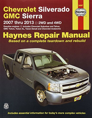 Haynes 24067 Chevy Silverado & GMC Sierra Repair Manual (2007-2014)