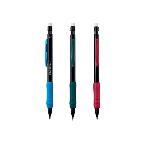 STAPLES 514742 Mechanical Pencils No. 2 Soft Lead Dozen (11454-Cc)