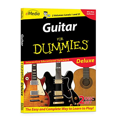 eMedia FD09103 Guitar for Dummies Deluxe 2-CD ROM Set