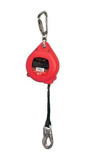 Miller Falcon MP30G Red Steel Self-Retracting Lifeline – 30 ft Length – MP30G-Z7/30FT [PRICE is per EACH]