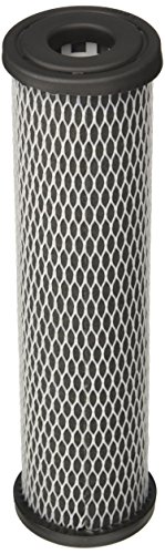 SHURflo 155002-43 10″ Replacement Filter Cartridge – 1 GPM, at 60 PSI, Filters up to 2,500 Gallons, Carbon paper, 5 Micron rating, reduces Sediment, Taste, Odor, Iron, THM’s, & VOC’s, CE