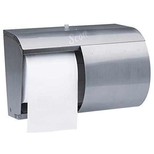 Scott 09606 Pro Coreless SRB Tissue Dispenser, 7 1/10 x 10 1/10 x 6 2/5, Stainless Steel