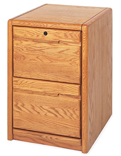 Martin Furniture Contemporary 2 Drawer File Cabinet, Fully Assembled