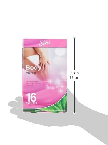 Silkia Body Wax Strips – Pack of 16 | The Storepaperoomates Retail Market - Fast Affordable Shopping
