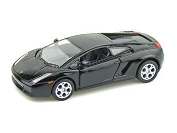KiNSMART Lamborghini Gallardo Black Die Cast Metal 5 Inch 1/32 Scale Model Toy Car | The Storepaperoomates Retail Market - Fast Affordable Shopping