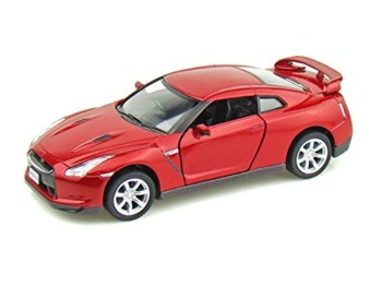 KiNSMART 2009 Nissan GT-R R35 Red 5″ 1:36 Scale Die Cast Metal Model Toy Car w/Pullback Action | The Storepaperoomates Retail Market - Fast Affordable Shopping